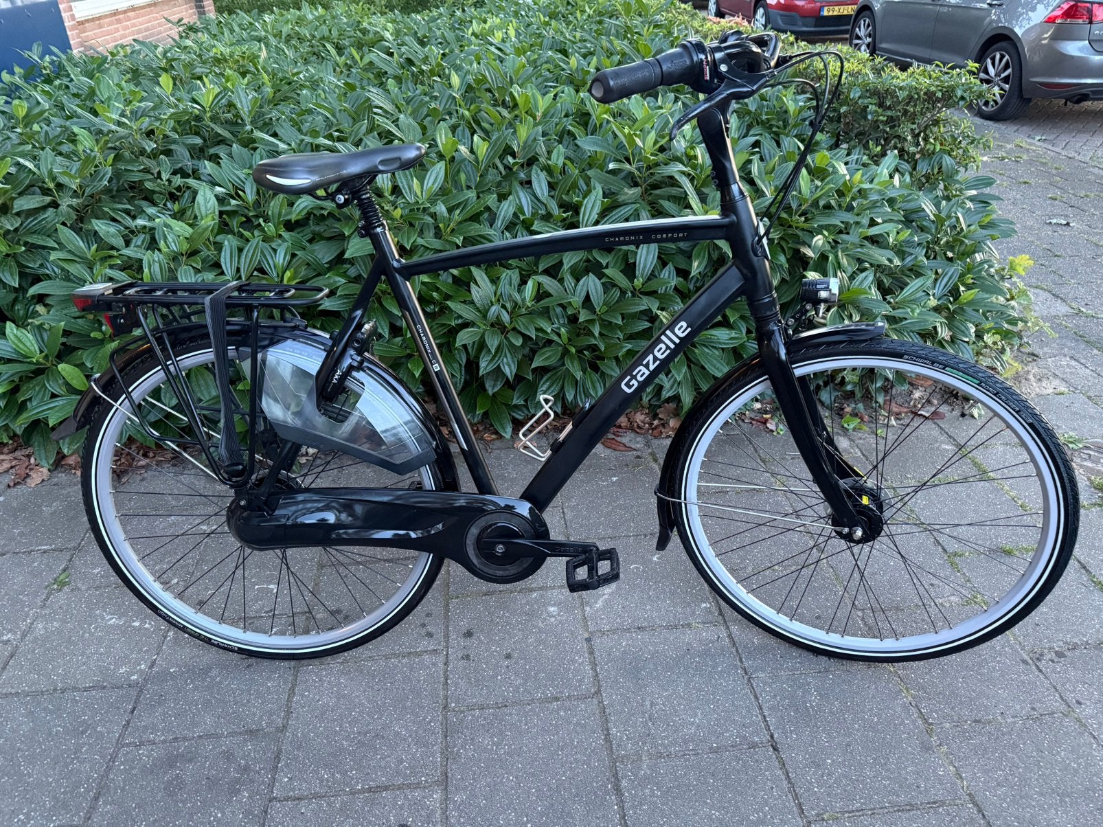 Te koop Zeer nette Gazelle Chamonix C8 Herenfiets 61 cm, Ophalen, Zo goed als nieuw, Gazelle, Versnellingen