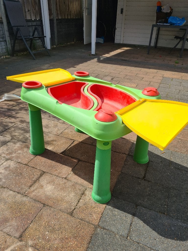 Zandtafel - Watertafel, Ophalen, Gebruikt