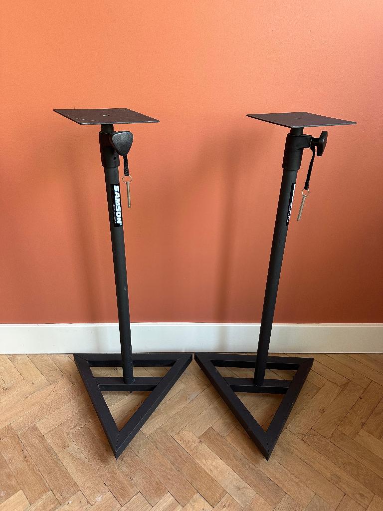 Samson MS200 Studio Monitor Stands (set van 2), Gebruikt, Overige typen, Minder dan 60 watt, Ophalen