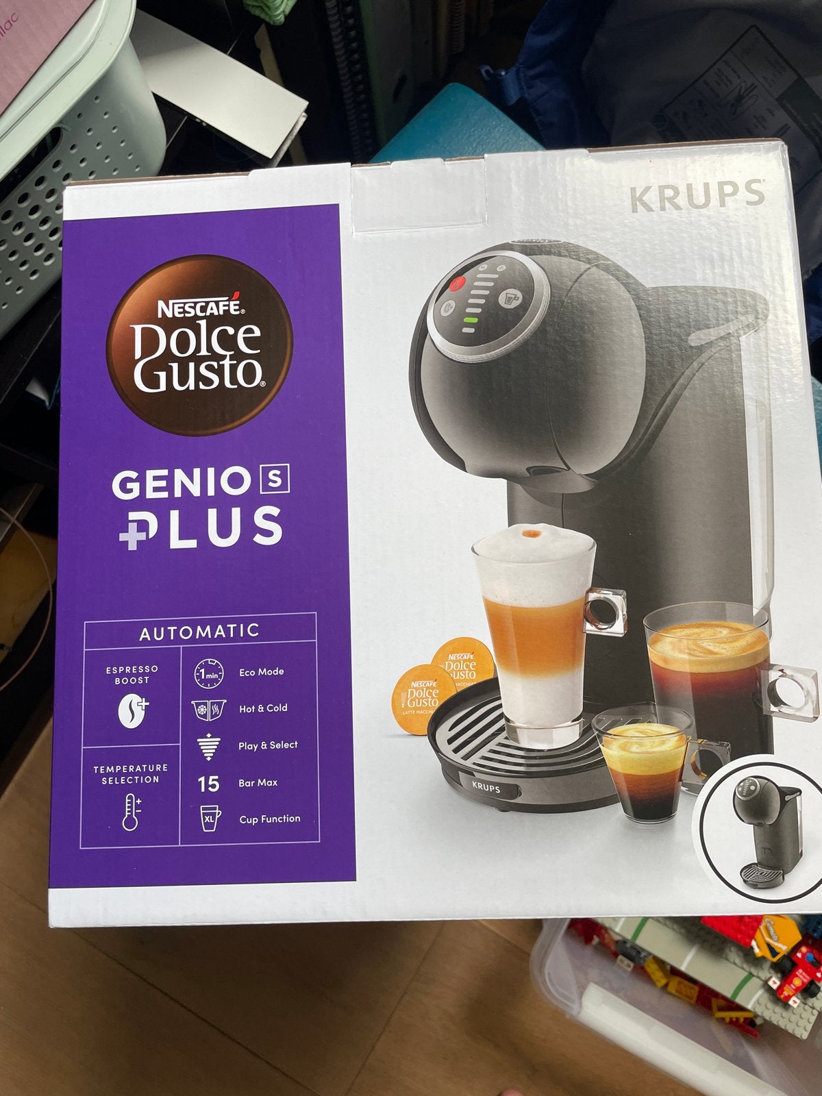 NIEUW Nescafé Dolce Gusto Genio S Plus Krups Koffiezetapp, Ophalen of Verzenden, Nieuw, Koffiemachine, Koffiepads en cups