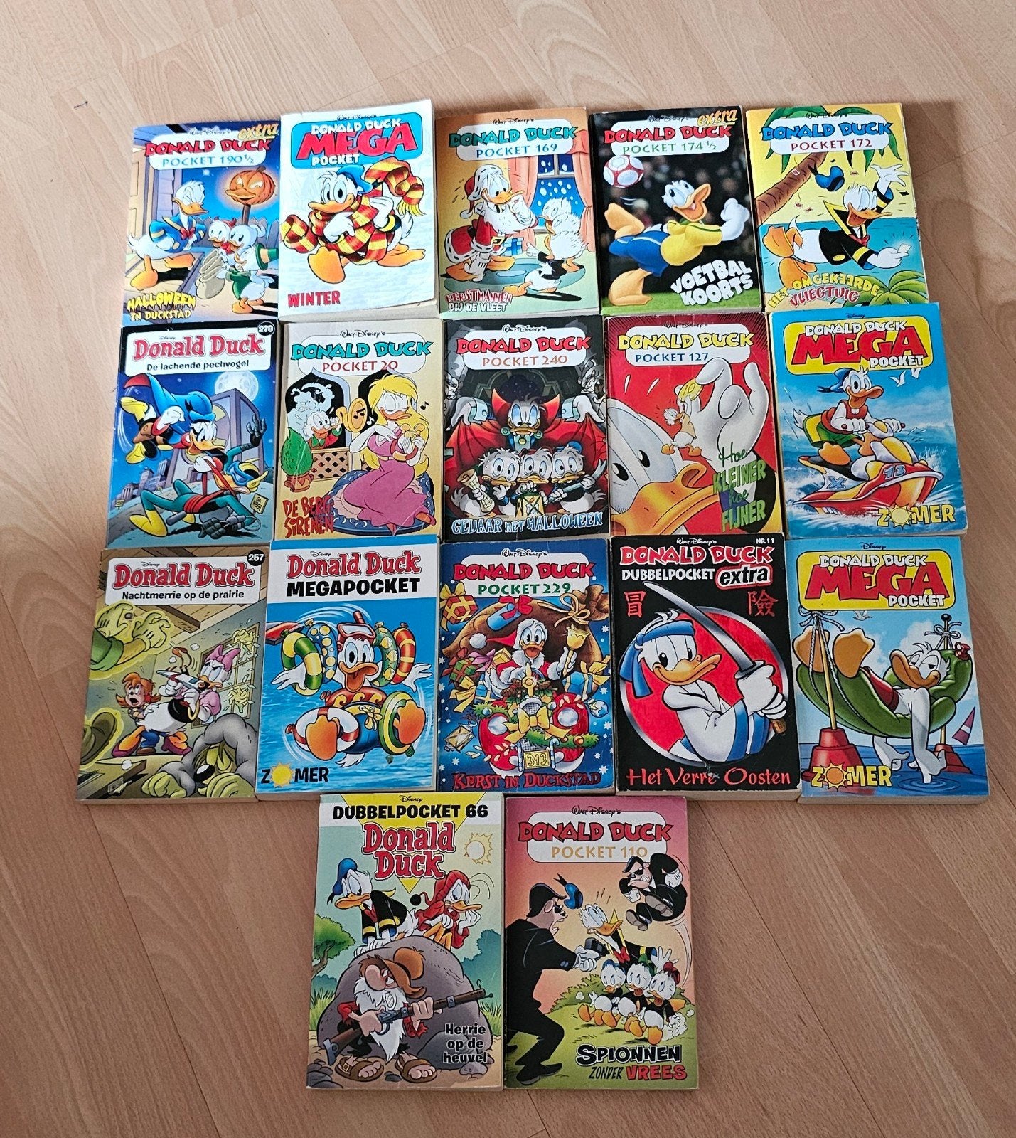 Donald Duck pockets, Meerdere comics, Ophalen of Verzenden, Gelezen
