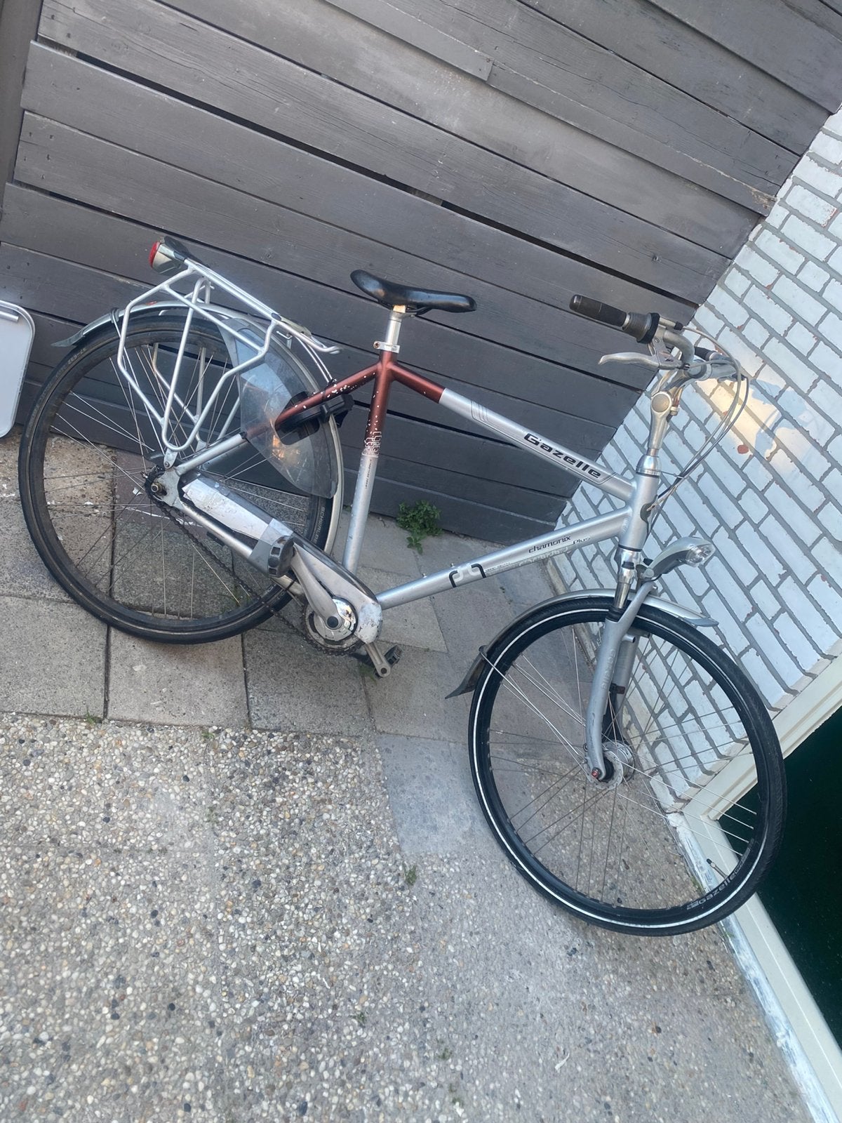 Gazelle Chamonix Herenfiets, Ophalen, Versnellingen, Zo goed als nieuw, 57 tot 61 cm