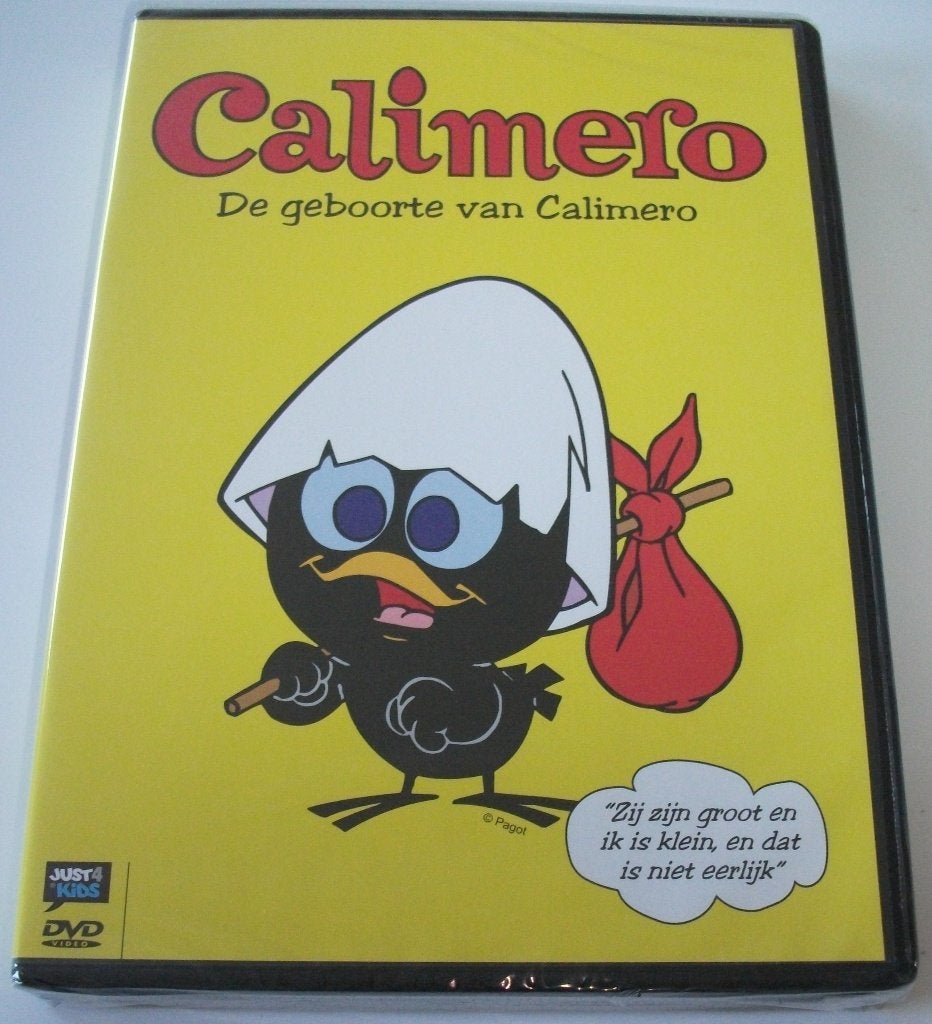 Dvd *** CALIMERO *** Deel 1 *NIEUW*, Cd's en Dvd's, Alle leeftijden, Tv-serie, Nieuw in verpakking, Educatief