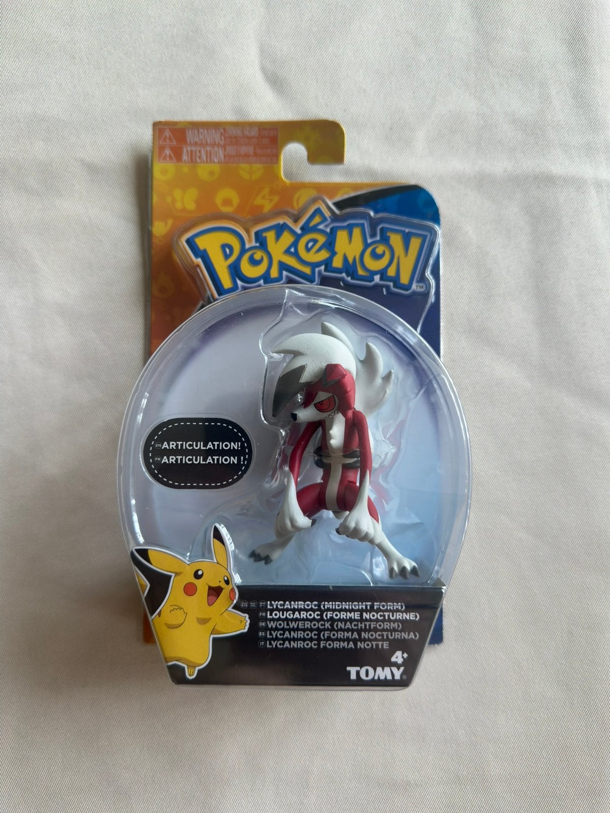 Pokémon TOMY Lycanroc (Midnight Form) - NIEUW in doos (2017), Verzamelen, Poppetjes en Figuurtjes, Ophalen, Zo goed als nieuw