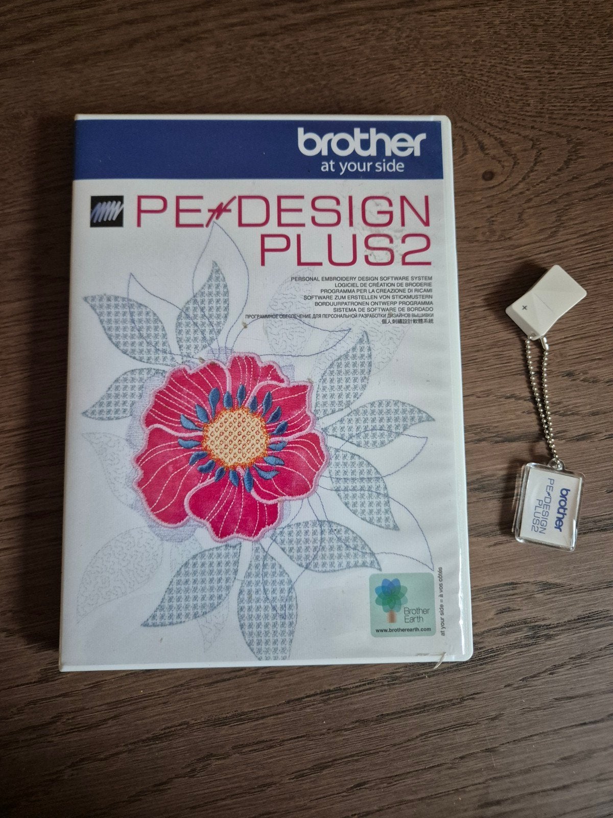 Brother PE-Design Plus 2 borduursoftware, Ophalen, Zo goed als nieuw, Windows