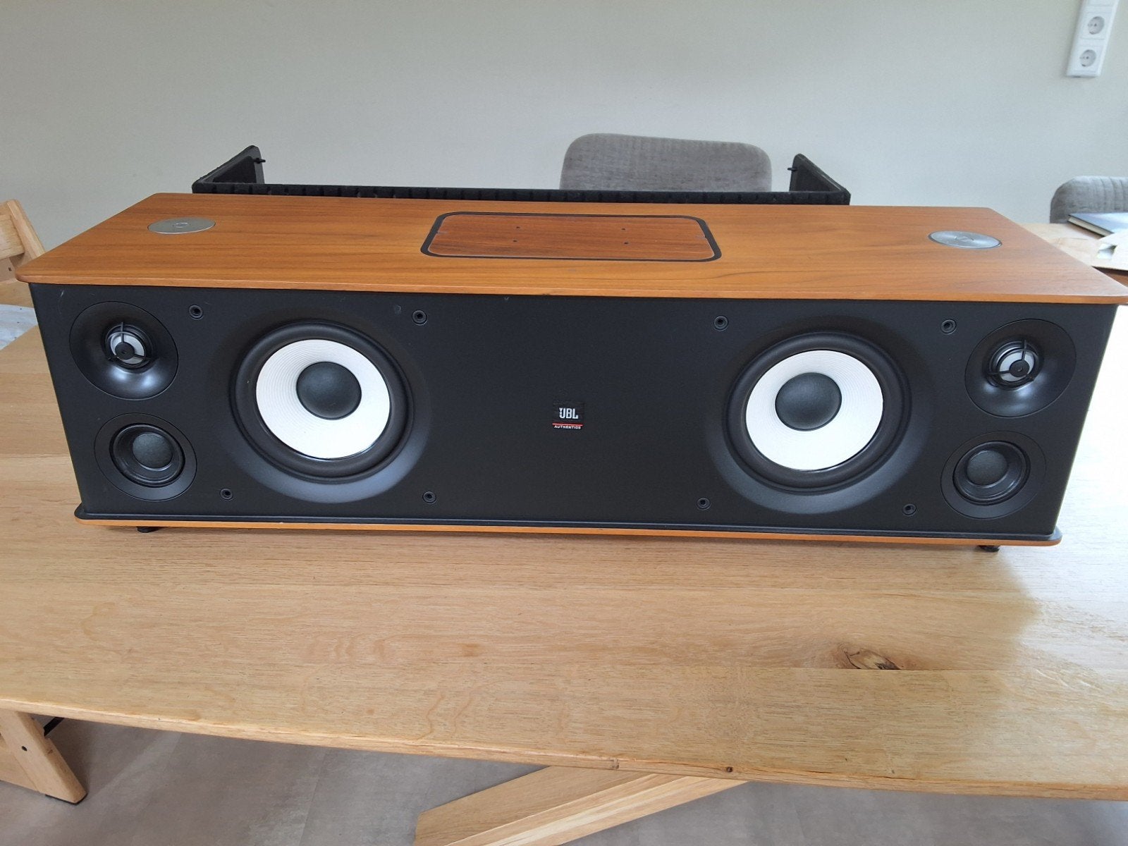 JBL L16 Authentic | Walnotenhout | Topstaat, Ophalen, JBL, Zo goed als nieuw, 120 watt of meer