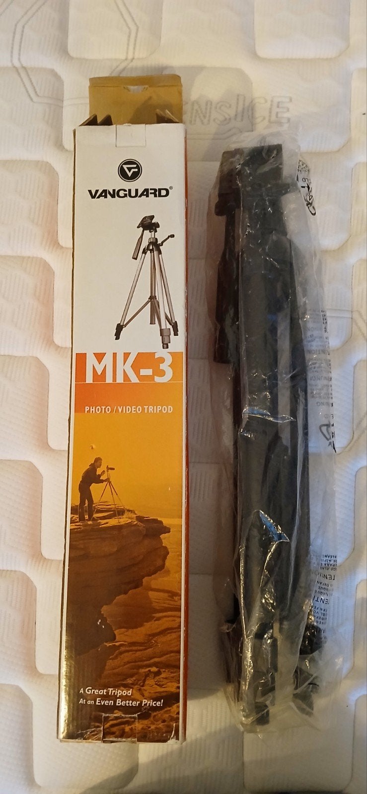 Vanguard MK-3 Foto/Video Statief - Nieuw in doos, Zo goed als nieuw, Minder dan 150 cm, Met balhoofd, Ophalen of Verzenden