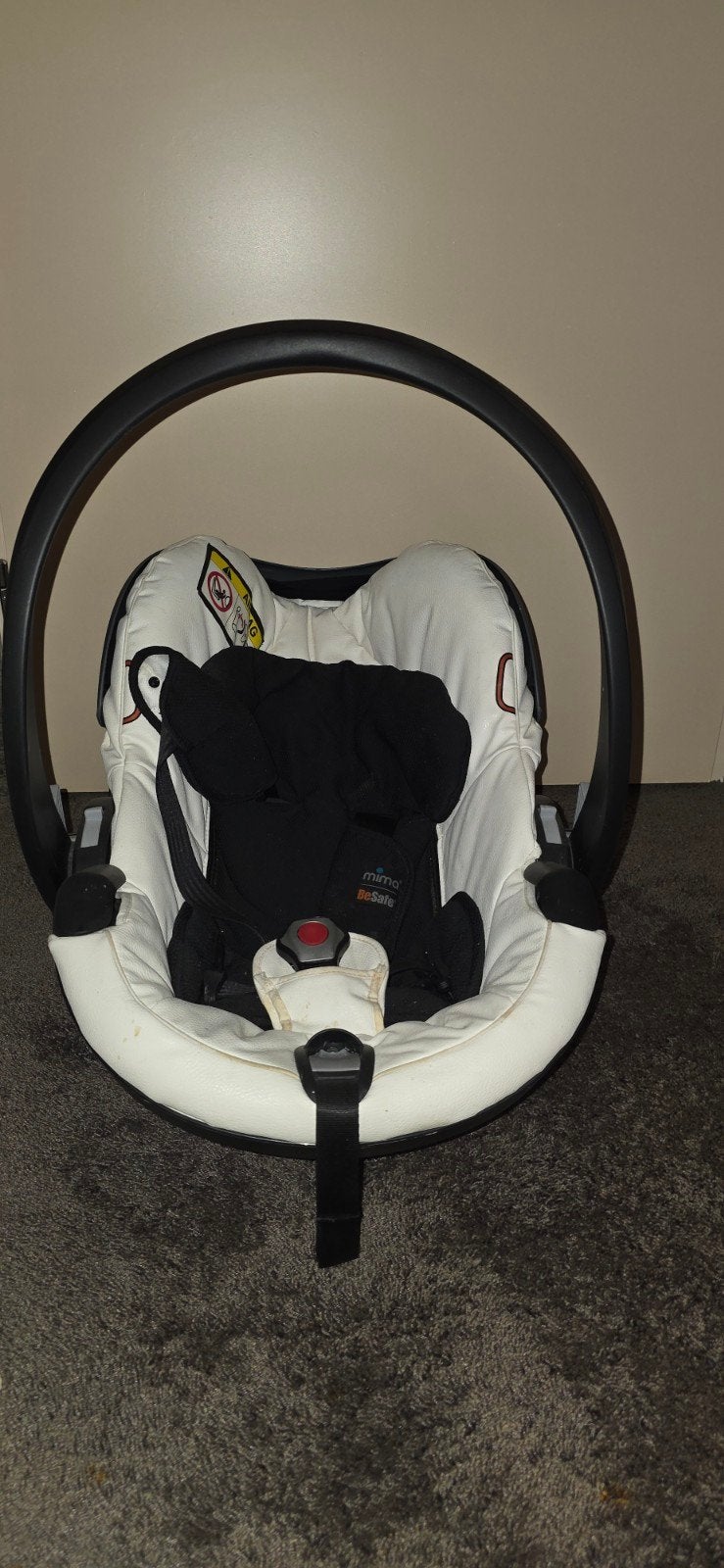 Mima BeSafe autostoel 0-13 kg, Ophalen