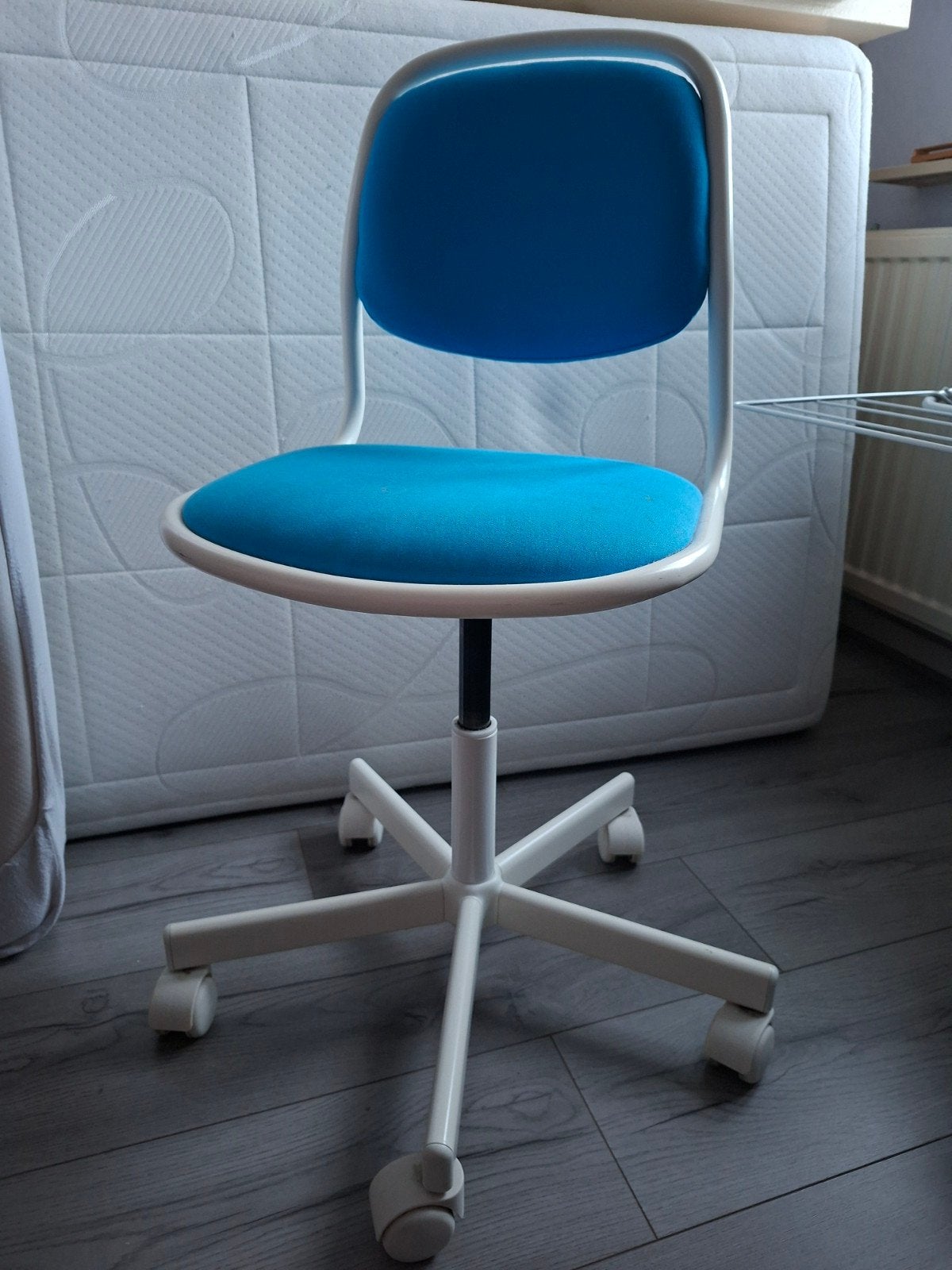 Ikea bureaustoel voor kind, Orfjall, Ophalen, Gebruikt, Blauw, Bureaustoel