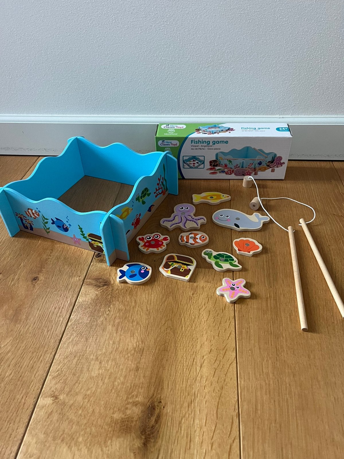 New classic toys visspel, Kinderen en Baby's, Verzenden, Zo goed als nieuw, Overige typen