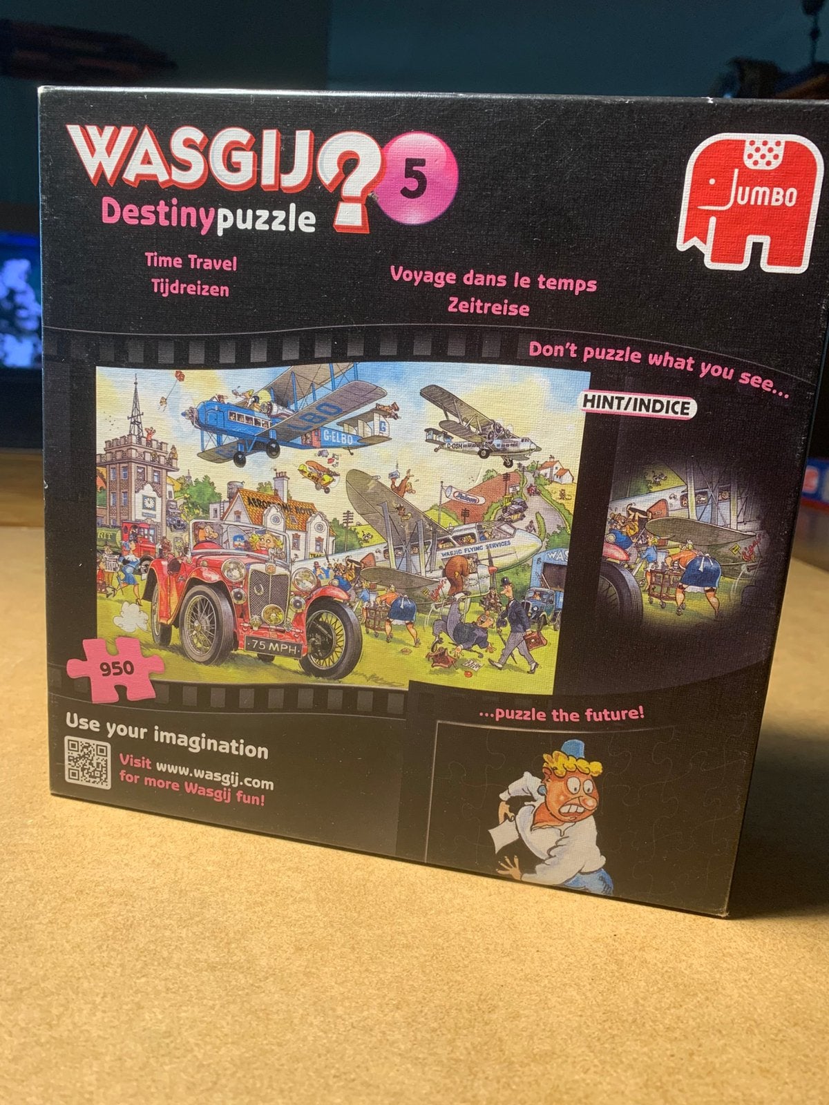 Wasgij puzzel 950 stukjes, Ophalen, 500 t/m 1500 stukjes, Zo goed als nieuw