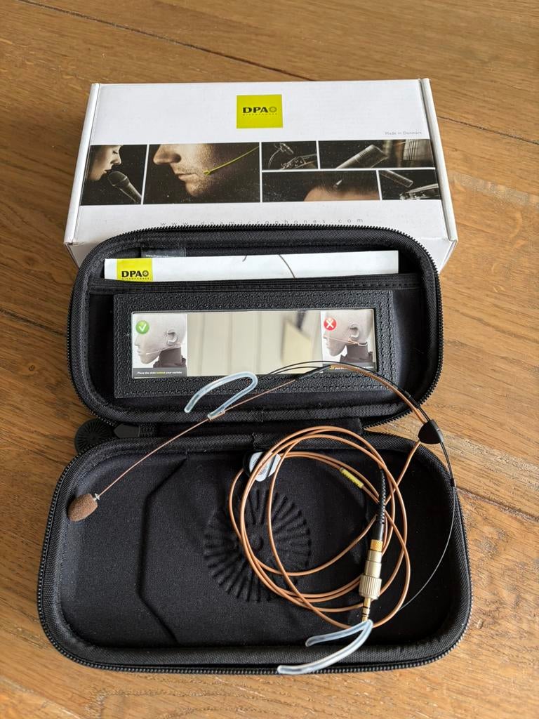 DPA 4488 Directional Headset Microfoon, Muziek en Instrumenten, Ophalen of Verzenden, Zo goed als nieuw, Overige typen