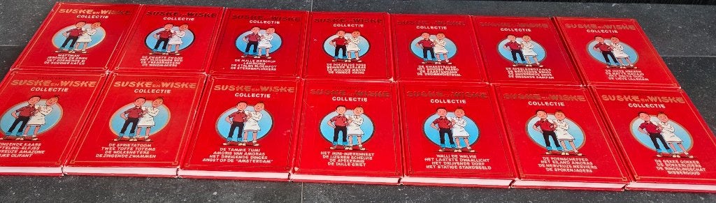 Suske en Wiske Collectie 12 luxe bundels (Willy Vandersteen), Meerdere stripboeken, Ophalen, Zo goed als nieuw, Willy Vandersteen