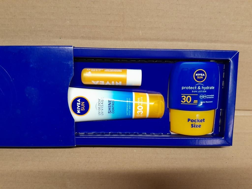 Nivea Sun Protect & Hydrate SPF30 Set, Ophalen, Nieuw, Zonnebrand of After Sun