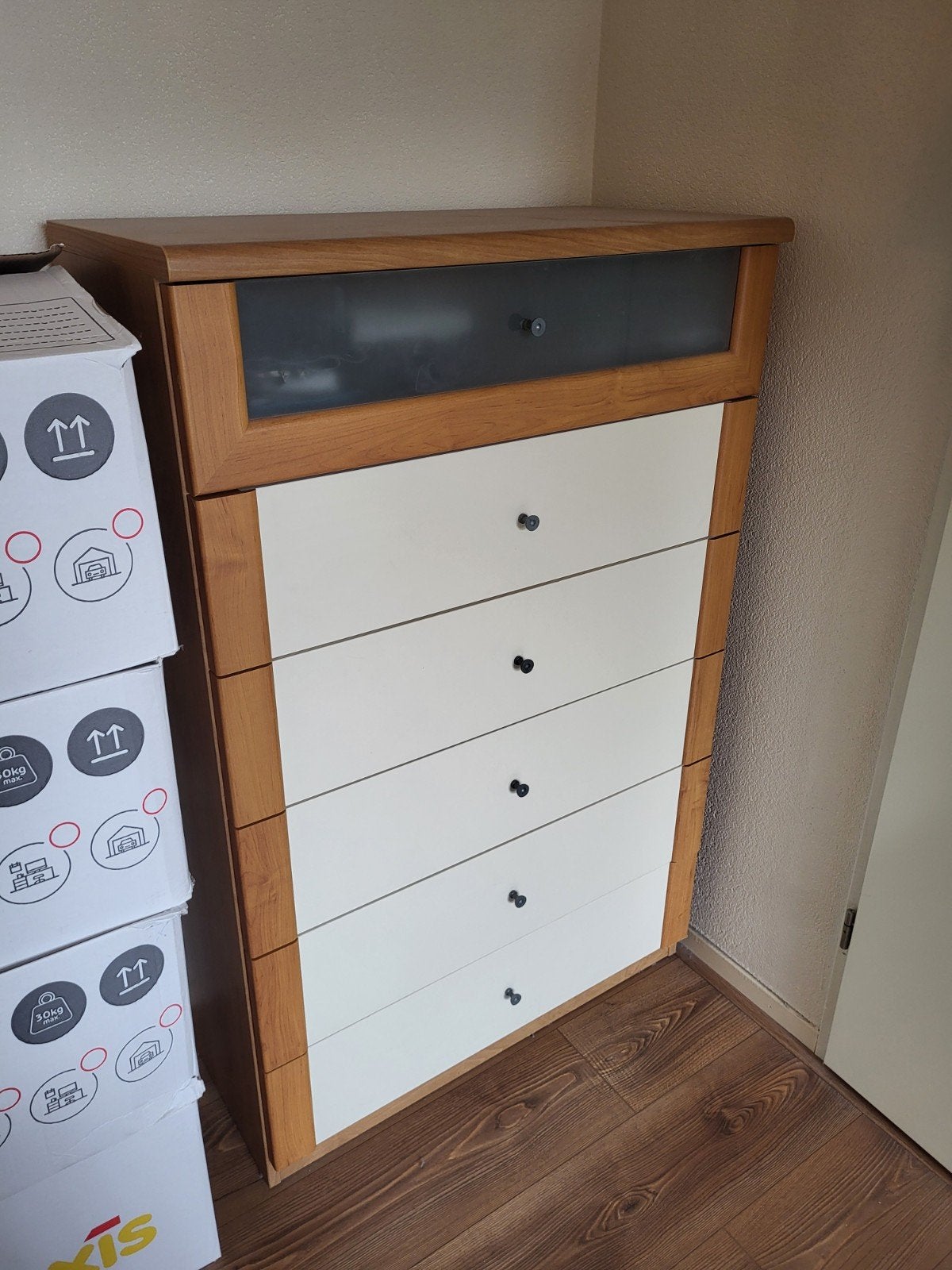 chest of drawers / ladekast, Huis en Inrichting, Ophalen, Gebruikt, 50 tot 100 cm, 3 of 4 laden