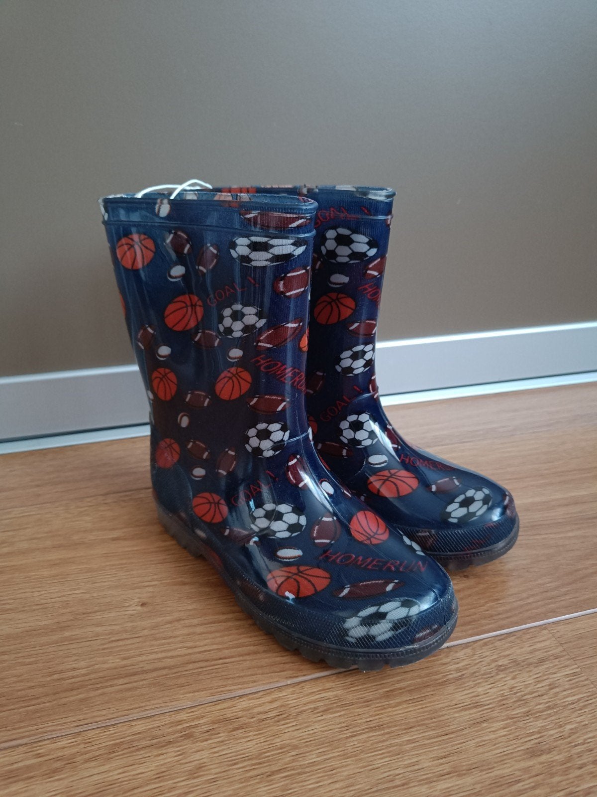 Regenlaarzen met lampjes maat 33, Gebruikt, Jongen of Meisje, Ophalen of Verzenden, Laarzen