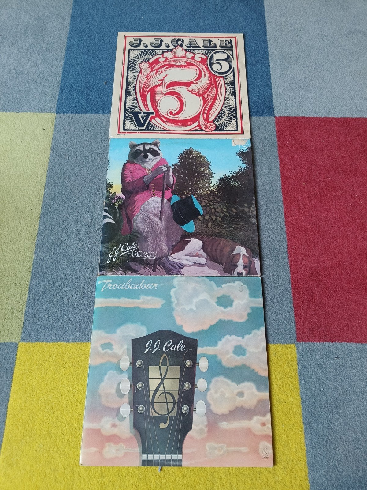 J.J. Cale LP's: 5, Naturally, Troubadour, LP, Gebruikt, Blues Rock, Ophalen of Verzenden
