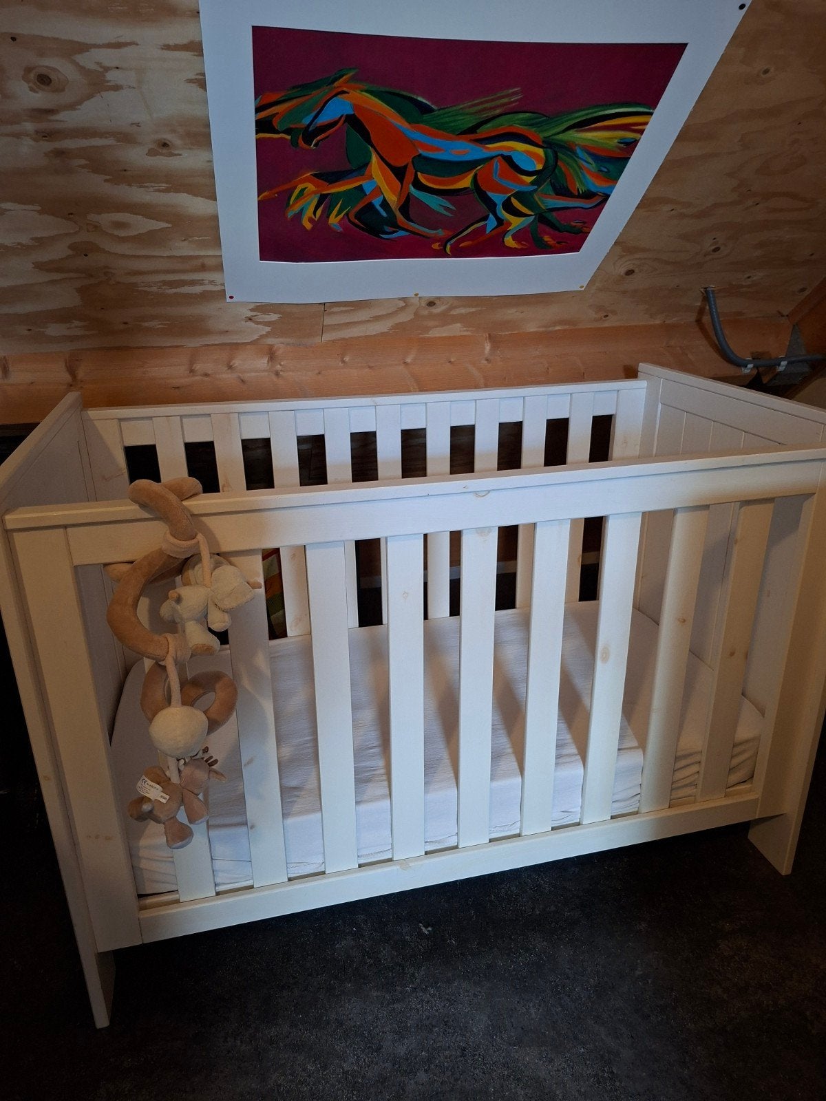 prachtig KINDERBEDJE., Ophalen, Zo goed als nieuw, Minder dan 140 cm, 70 tot 85 cm