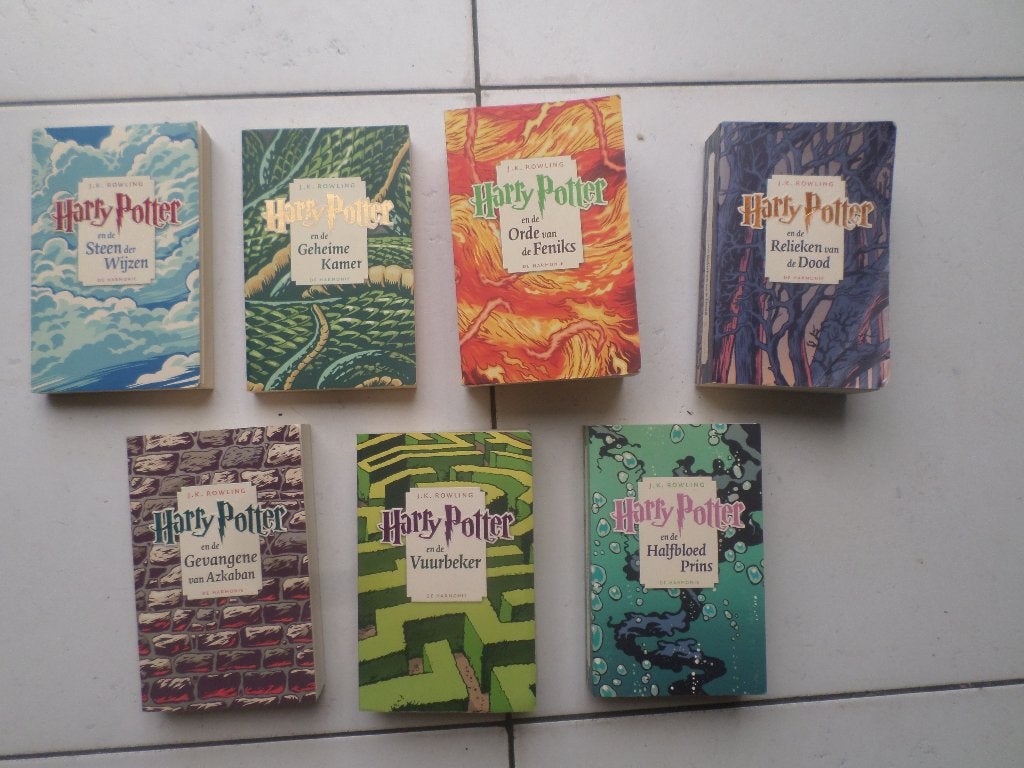 COMPLETE SERIE BOEKEN HARRY POTTER POCKET VERSIE!SUPERSTAAT!, Boeken, Ophalen of Verzenden, Zo goed als nieuw