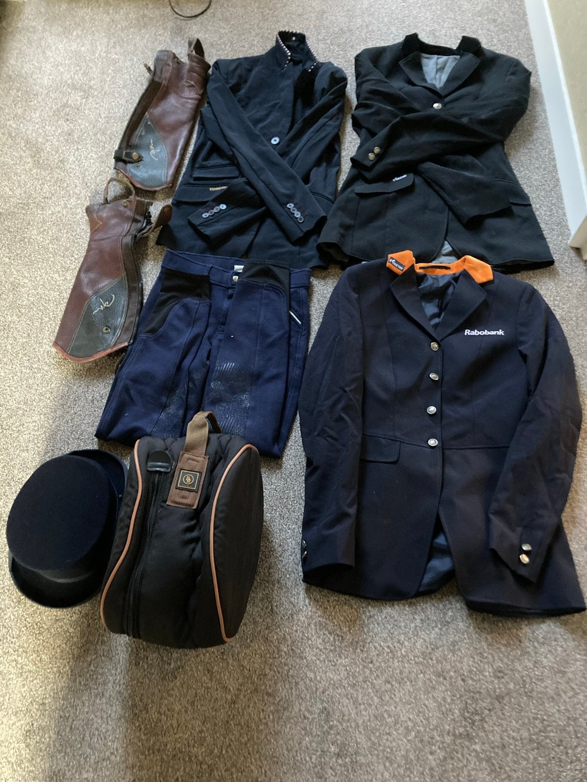 Paardrijkleding en dressuurhoed, Ophalen of Verzenden