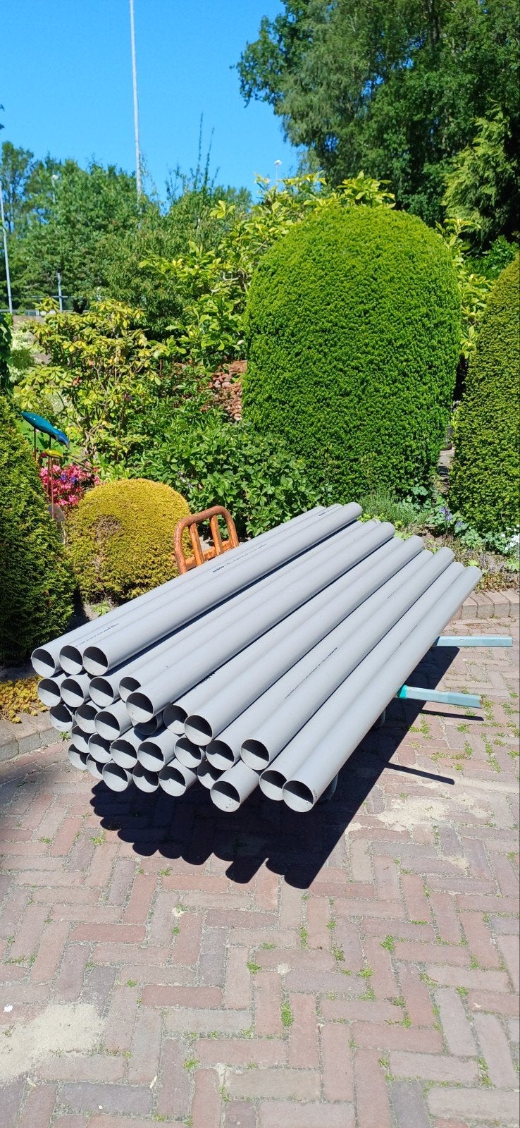 PVC buis/buizen, 2 meter lang., Ophalen