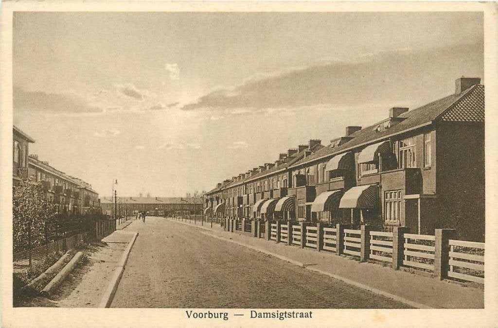 388-336-023 Voorburg Damsigstraat, Verzenden, Voor 1920, Zuid-Holland