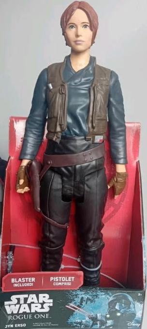 Nieuwe grote 45cm Star Wars Jyn Erso van Jakks Pacific, Verzamelen, Ophalen of Verzenden, Nieuw