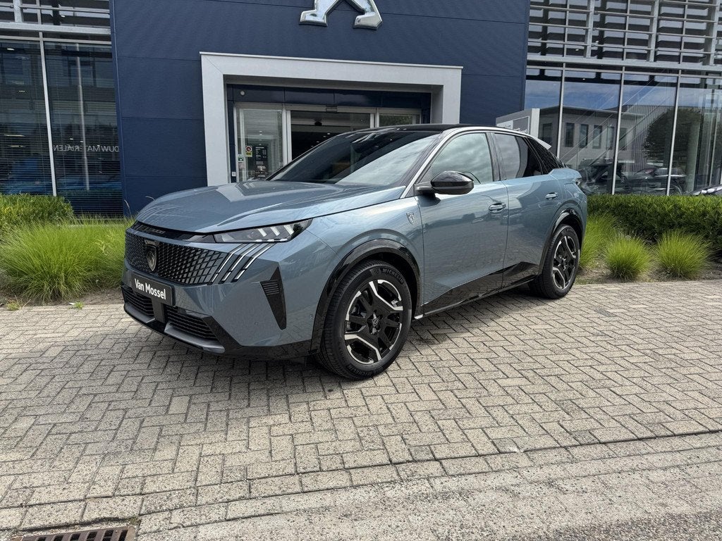 Peugeot e-3008 GT Avantage 210 73 kWh, Auto's, Peugeot, 12 maanden, 213 pk, Blauw, SUV of Terreinwagen