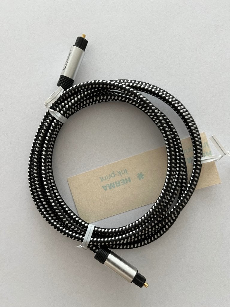T.k.a. een deleyCON toslink kabel, 2 mtr., Audio, Tv en Foto, Audiokabels en Televisiekabels, Ophalen of Verzenden, Nieuw, 2 tot 5 meter