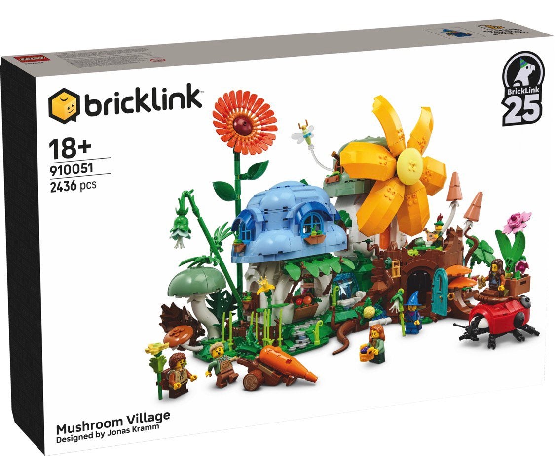 Lego Bricklink 910051 Paddestoelendorp NiEUW, Lego, Nieuw, Ophalen of Verzenden, Ideas