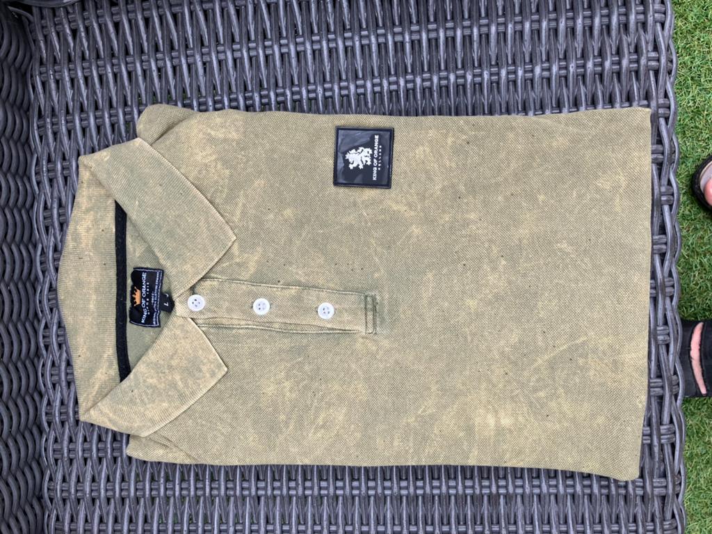Polo van het merk King of orange maat L, Kleding | Heren, Polo's, Ophalen of Verzenden, Zo goed als nieuw, Oranje
