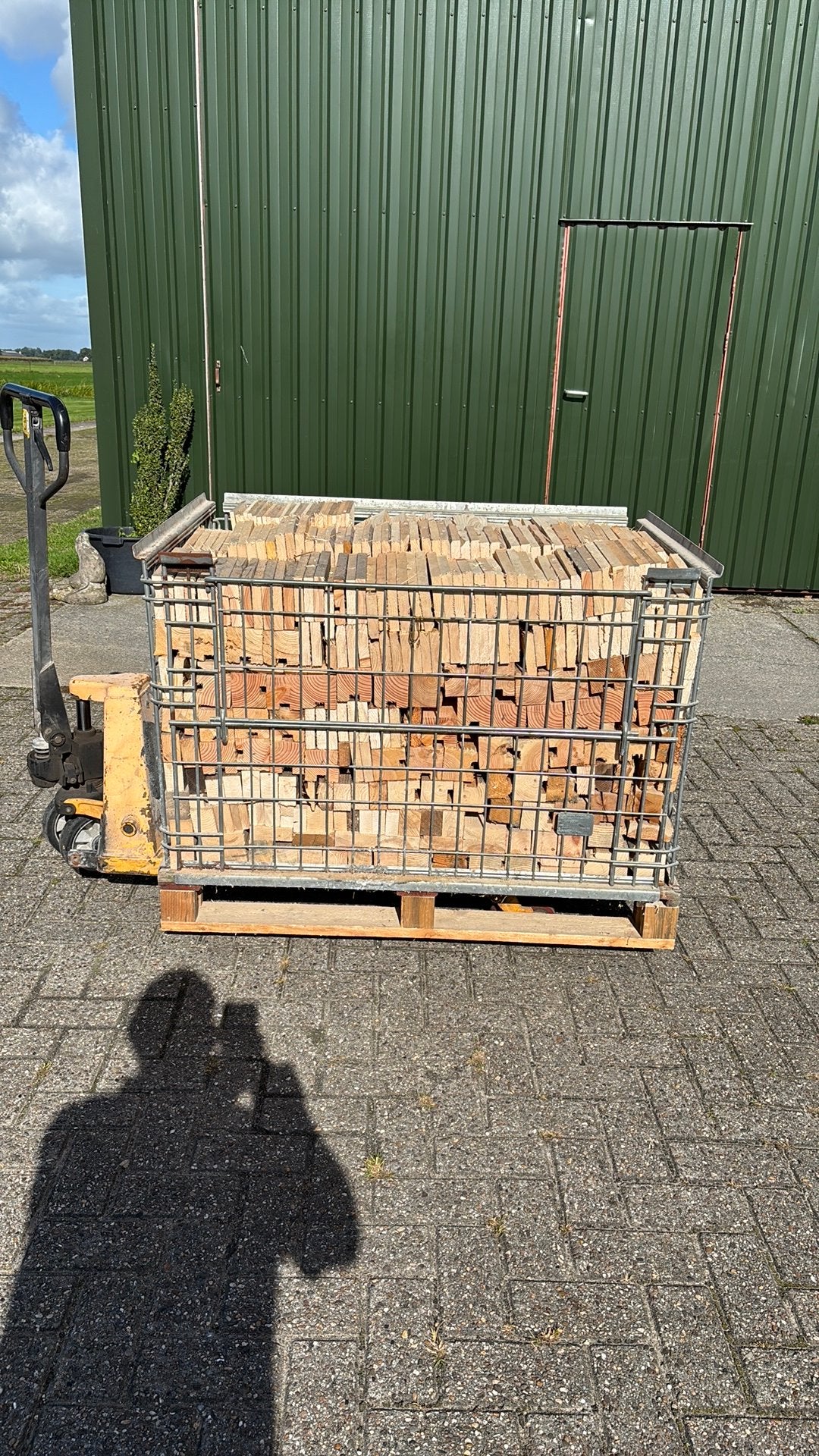 Brandhout  vuren hout, Tuin en Terras, Minder dan 3 m³, Ophalen, Overige houtsoorten