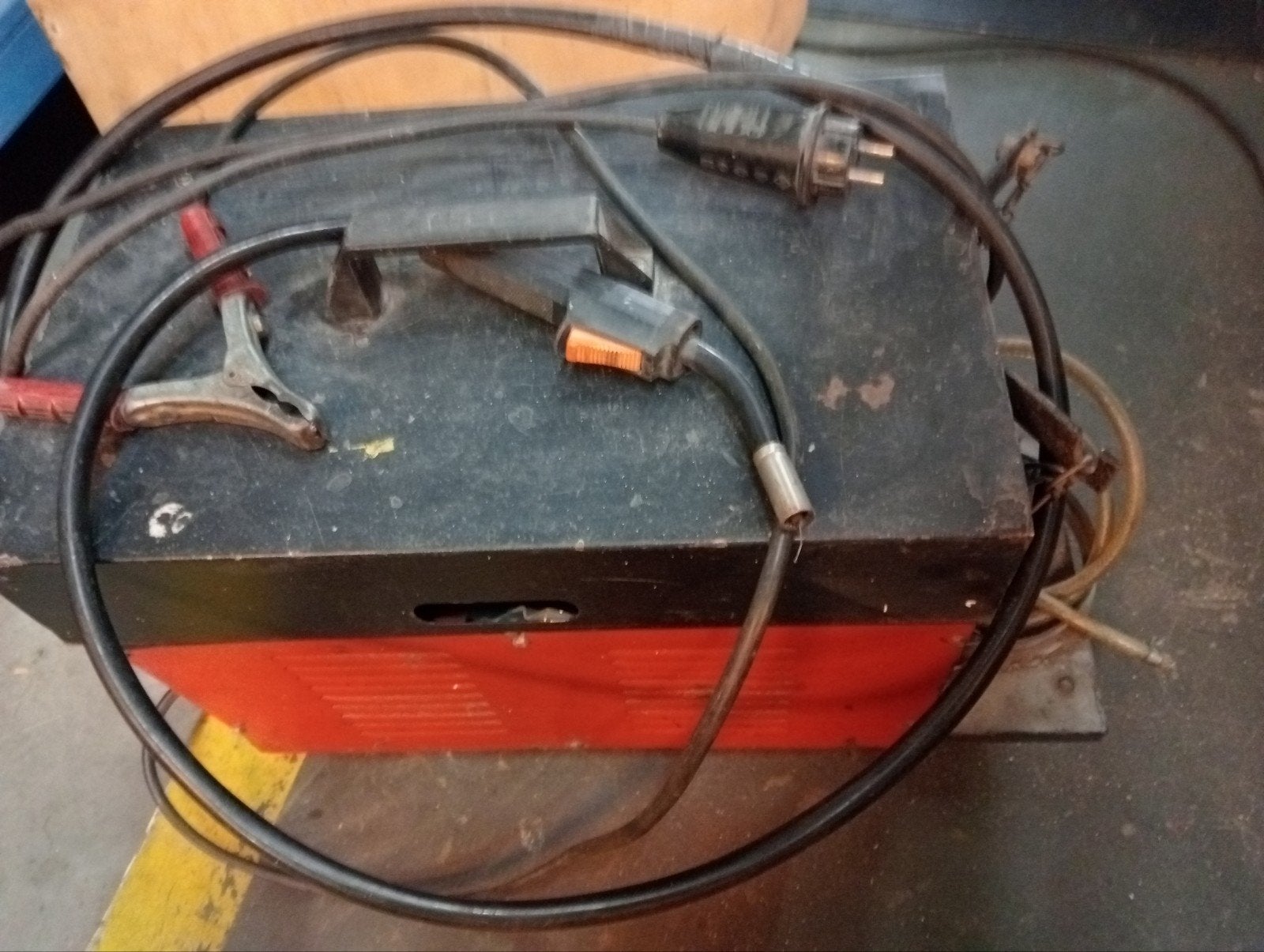 Elektra Beckum MIG Lasapparaat - Ideaal voor plaatwerk, Ophalen, Gebruikt, Minder dan 150 ampère, Co2