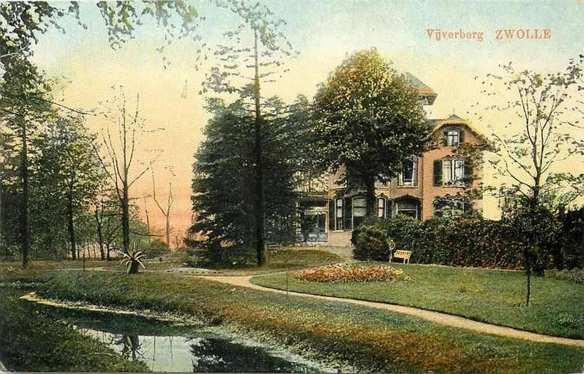 377-586-023 Zwolle Vijverberg, Verzenden, Voor 1920, Overijssel