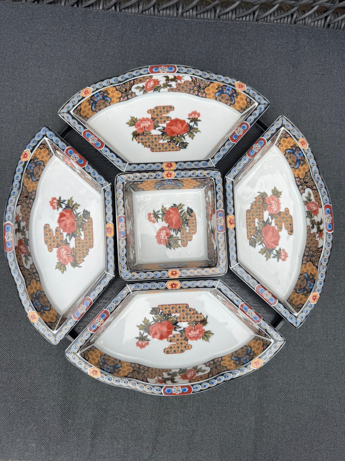 Vintage Chinese Japanse porseleinen schaaltjes, Ophalen of Verzenden