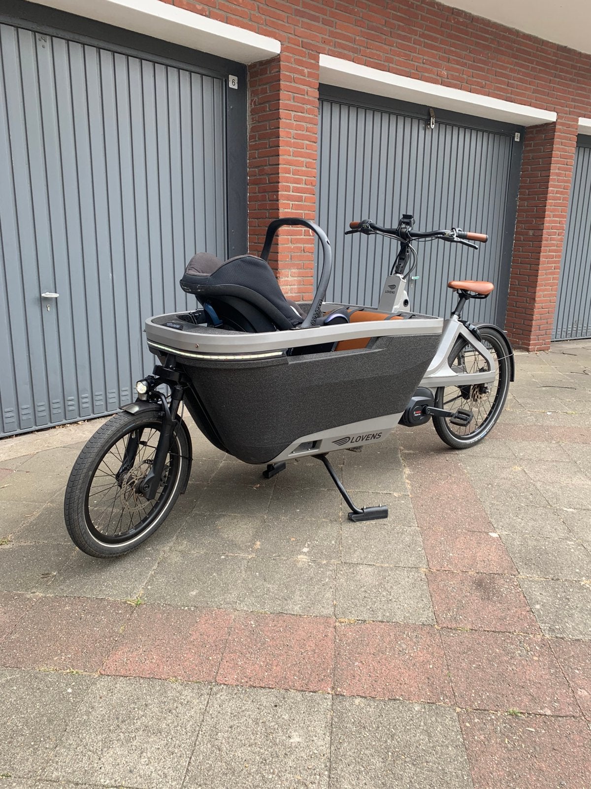 Lovens Explorer S85 bakfiets, Fietsen en Brommers, Ophalen, Zo goed als nieuw