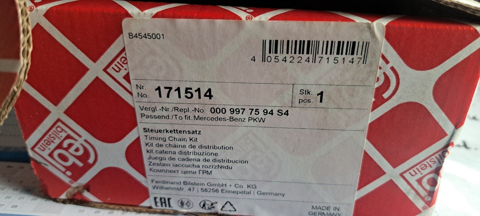 KETTING SET MERCEDES 380 SEC /SE, Ophalen of Verzenden, ., ., .