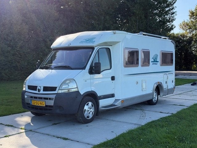 Knaus Weinsberg Renault r43 camper te koop, Buscamper of Camperbus, Ringverwarming, Luifel, Tot en met 2
