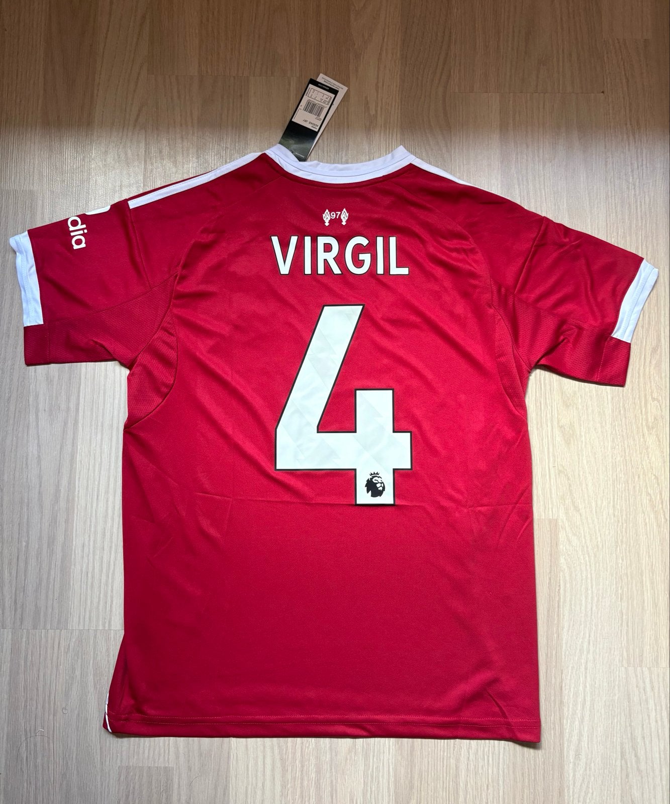 Nieuw Virgil van Dijk Liverpool Shirt - Maat S, Ophalen of Verzenden, Nieuw, Maat 46 (S) of kleiner, Voetbal