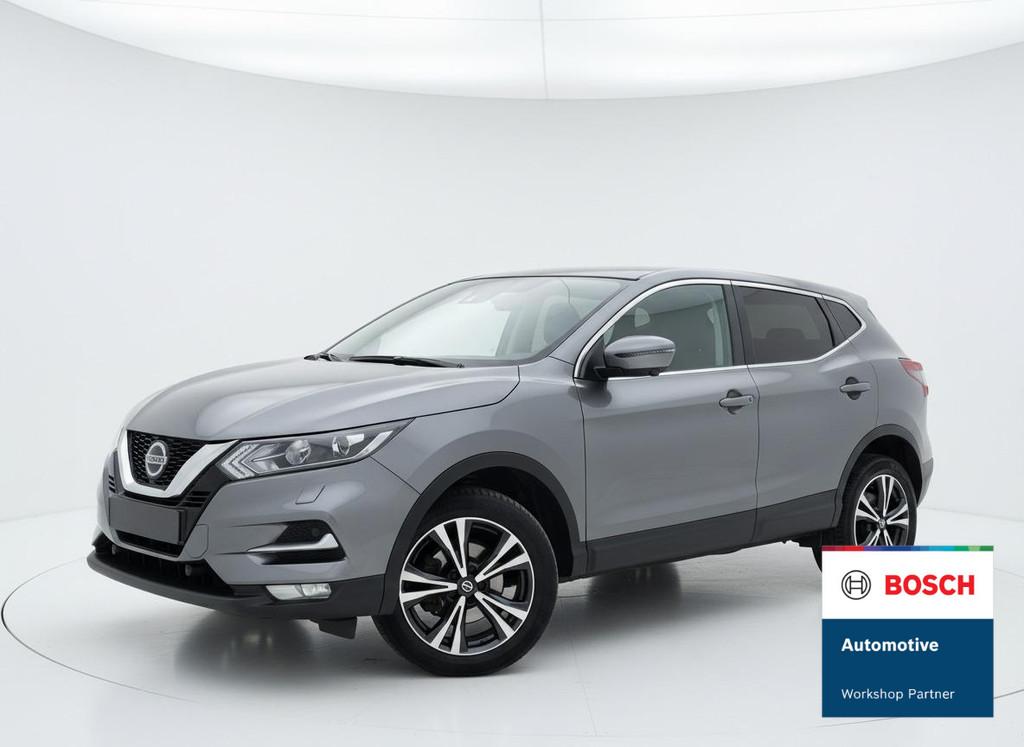 Nissan Qashqai 1.3 DIG-T N-Connecta 360 CAMERA - TREKHAAK -, Voorwielaandrijving, Stof, Gebruikt, Euro 6