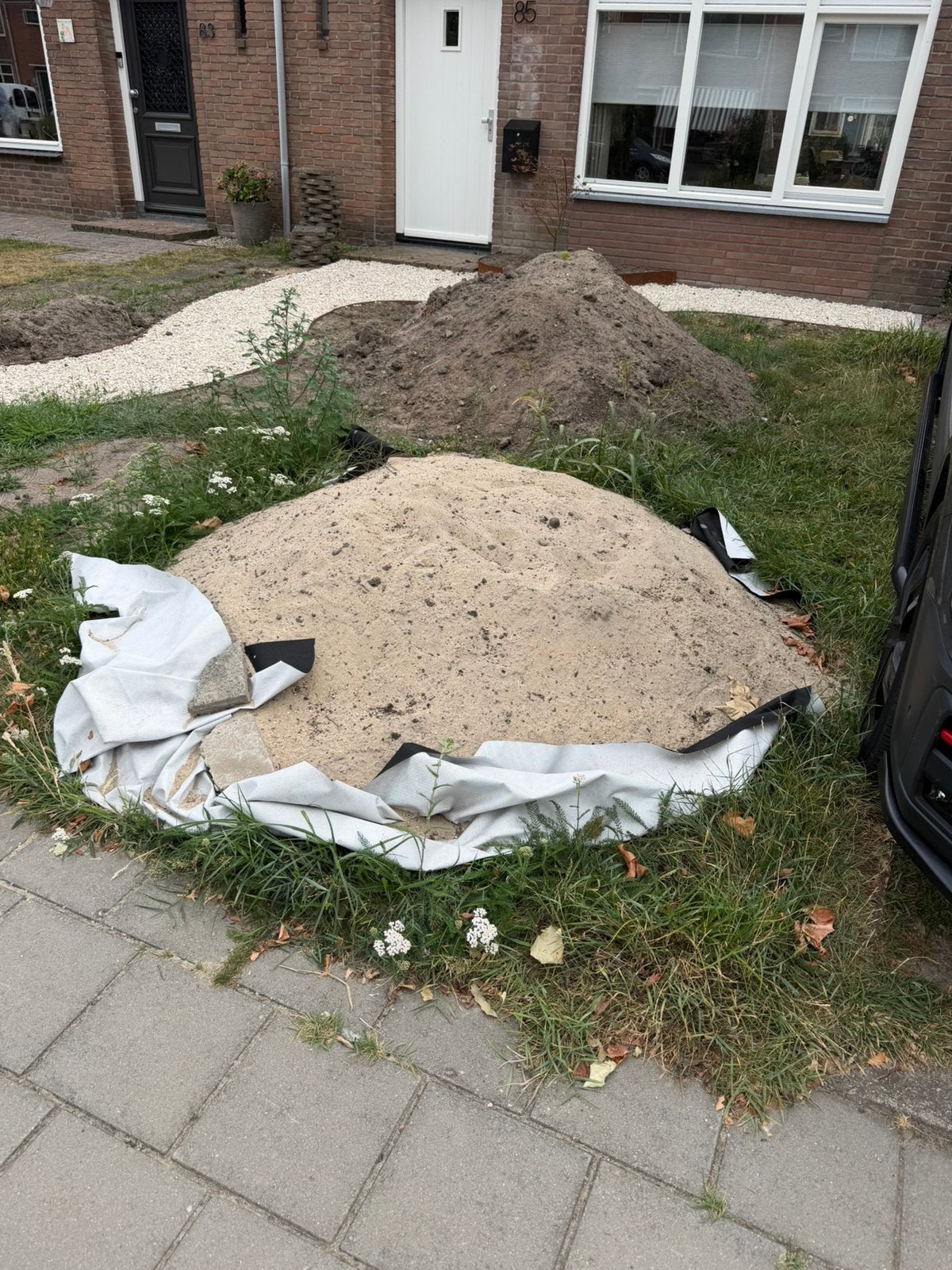 Zand/ ophoogzand, Ophalen, Zo goed als nieuw, Ophoogzand