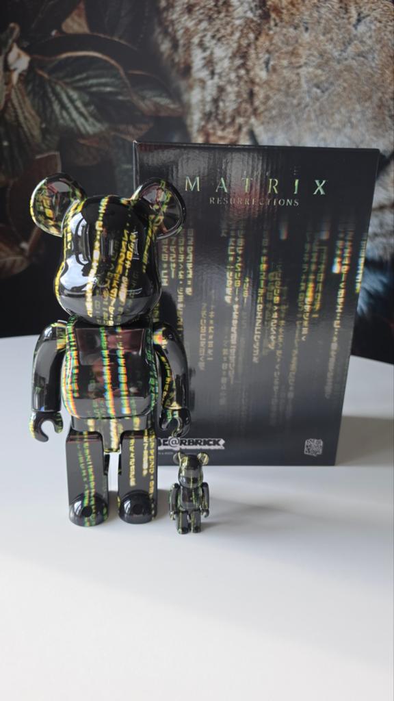 Be@rbrick The Matrix Resurrections 100% & 400%, Verzamelen, Poppetjes en Figuurtjes, Ophalen of Verzenden, Nieuw