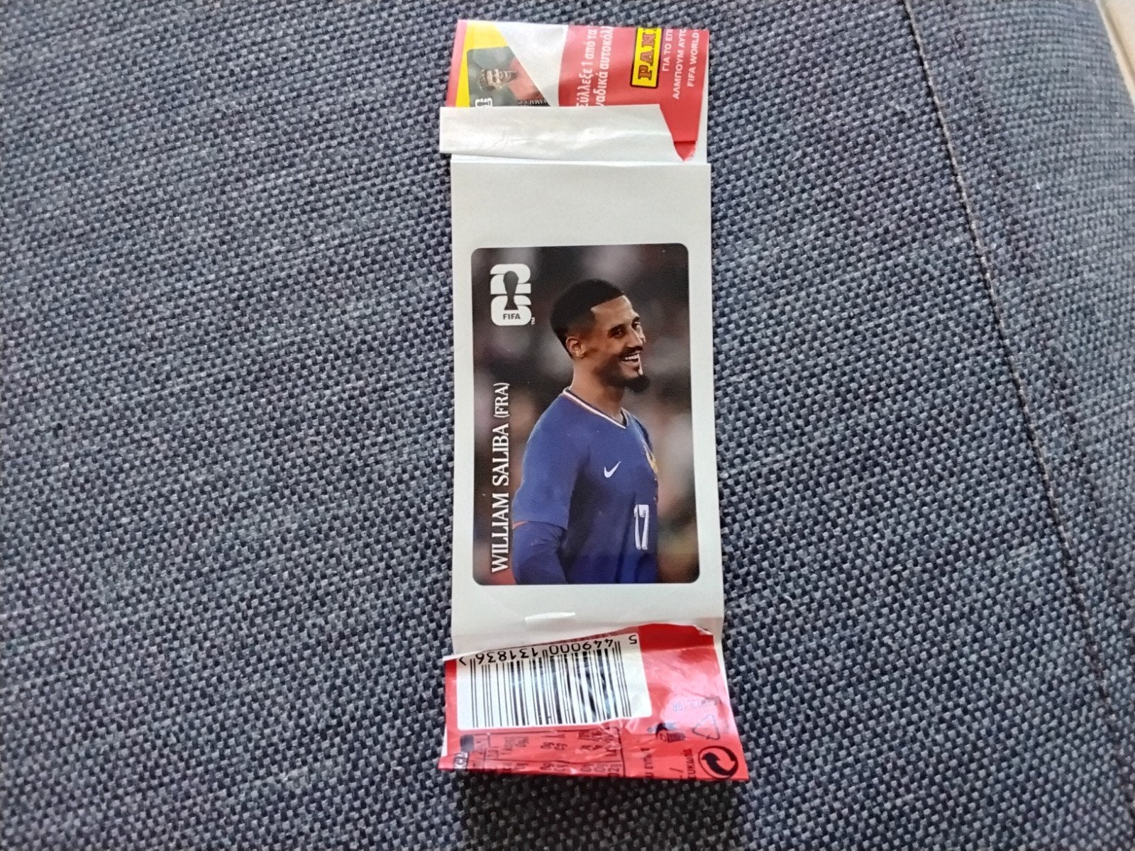 William Saliba (FRA) Panini FIFA World Cup  2026 sticker, Ophalen of Verzenden, Nieuw, Buitenlandse clubs, Poster, Plaatje of Sticker