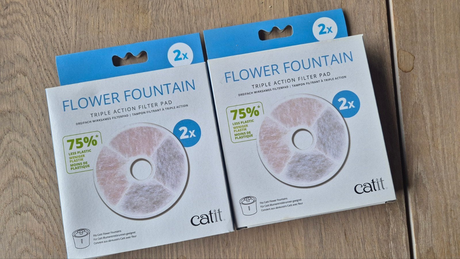 Catit flower fountain waterfilter 4 stuks, Ophalen of Verzenden, Nieuw