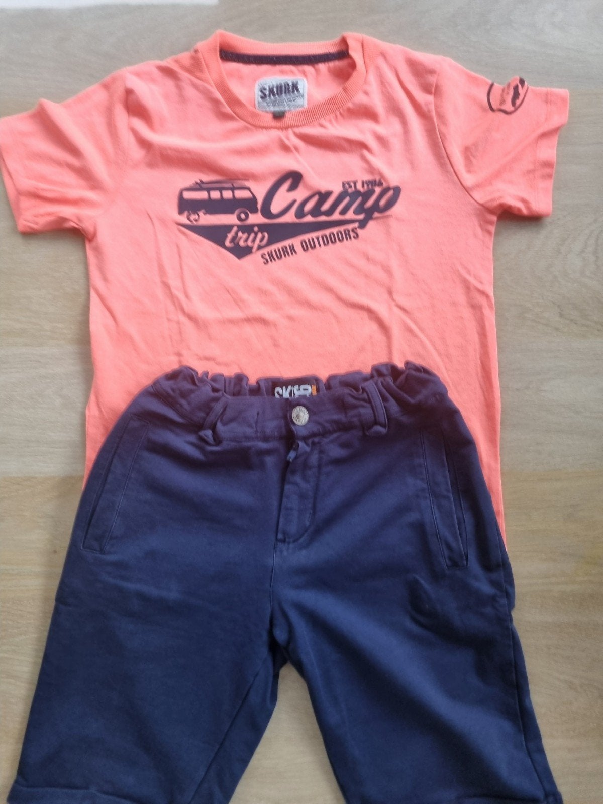 SKURK Jongens Set: T-shirt en Korte Broek Maat 146 - 152, Kinderen en Baby's, Ophalen of Verzenden, Jongen
