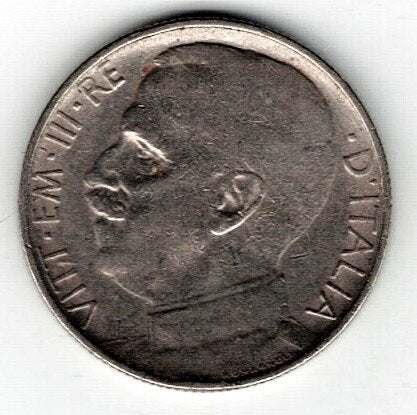 26-1861 Italie 50 centesimi 1925, Ophalen of Verzenden, Italië, Losse munt