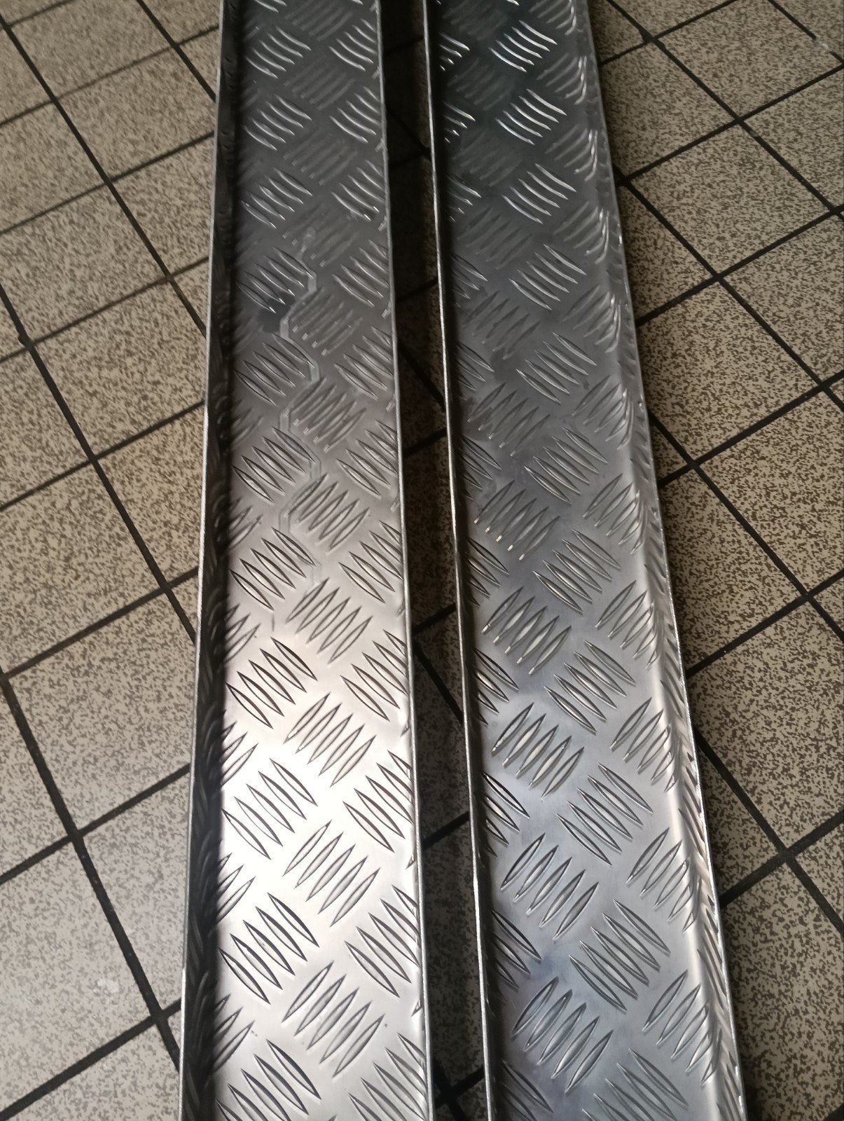 Aluminium oprijplaten 185cm, Ophalen