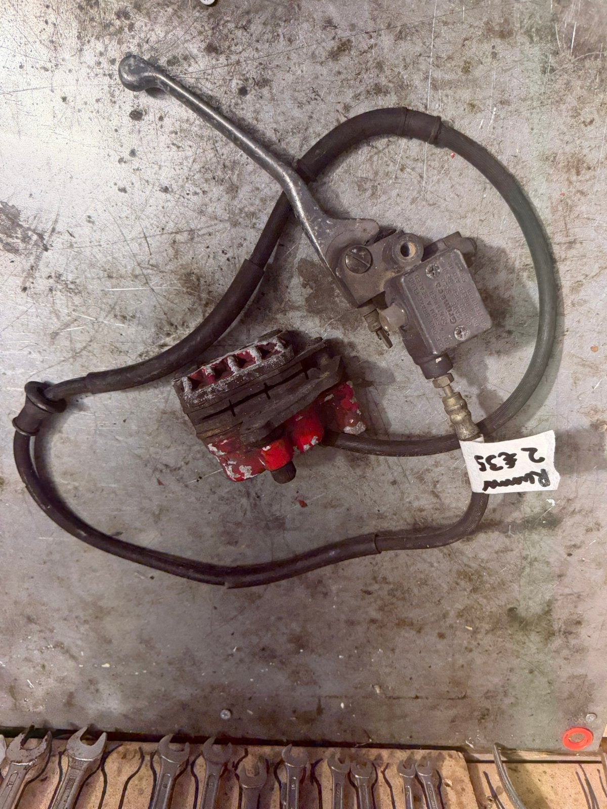 Gilera runner voorrem klauw 125cc 180cc, Ophalen of Verzenden