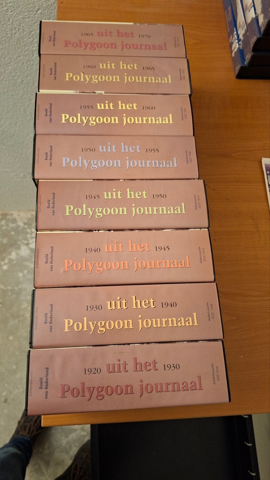 Polygoon Journaal Boxset 1920-1970 (8 DVD's), Cd's en Dvd's, Dvd's | Overige Dvd's, Zo goed als nieuw, Boxset, Alle leeftijden