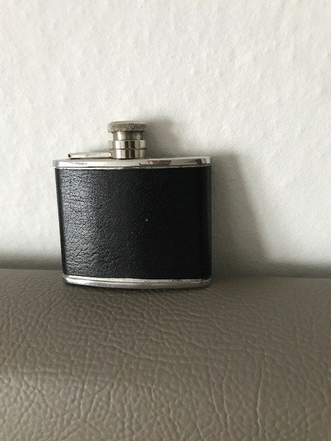 heupfles - zakfles in RVS - made in England, Ophalen of Verzenden